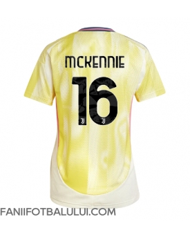 Juventus Weston McKennie #16 Tricou Fotbal Replică 2024-25 Femei Deplasare